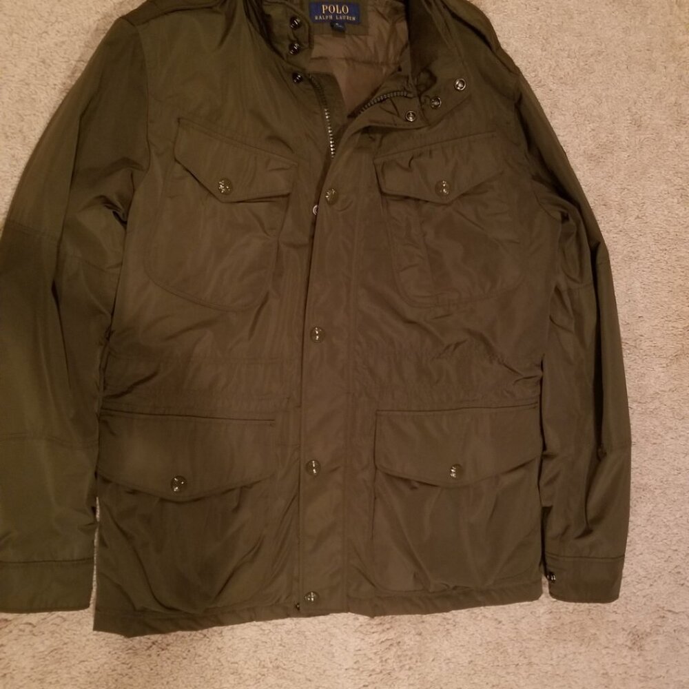 Ralph Lauren Duck Down Field Jacket (company green color)